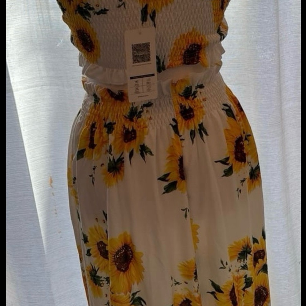 Sunflower two-piece crop top and maxi skirt NWT SZ S - Picture 7 of 9